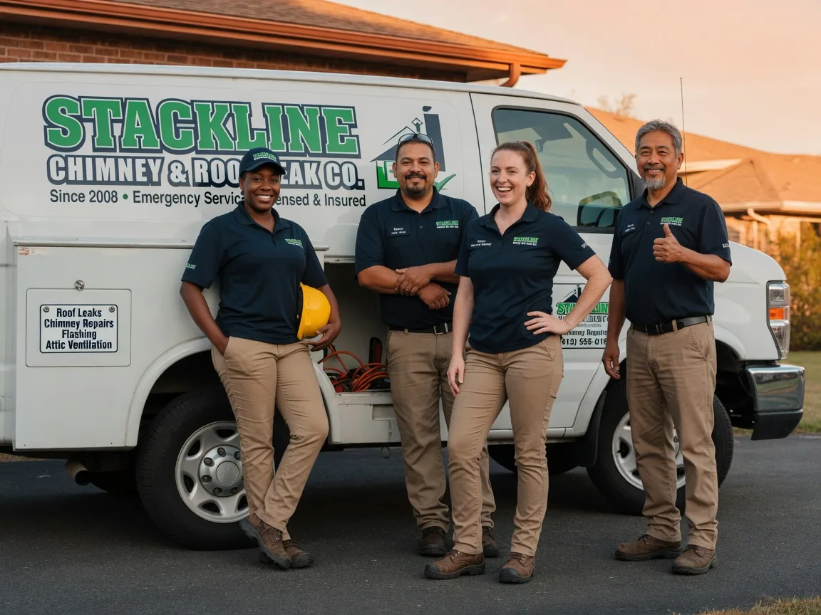 Chimney flashing repair company in New Holland, SD